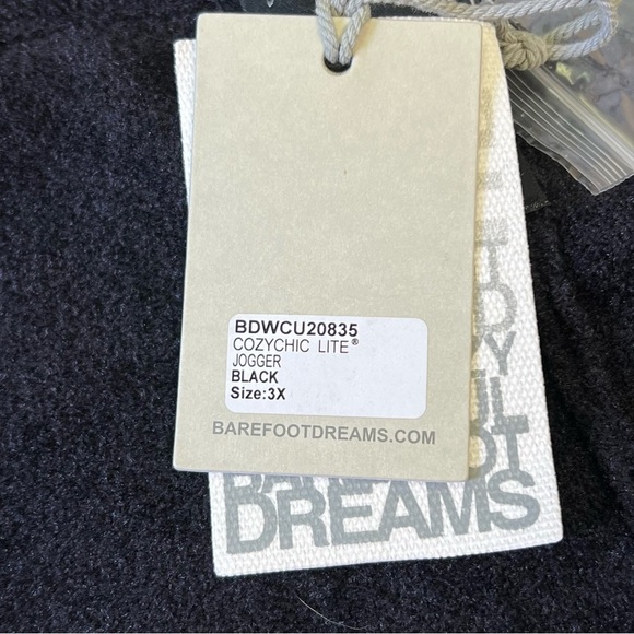 Barefoot Dreams CozyChic Lite Jogger Black Size 3X - Picture 7 of 9